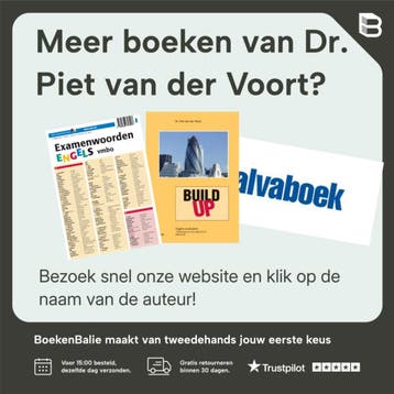 Examengrammatica Engels / havo/vwo/mbo B1-B2 / Taalkaarten, Verzenden, Zo goed als nieuw, Dr. Piet van der Voort