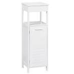 Witte Hoekkast – 4-Laags Smalle Badkamerkast 99 cm, Verzenden, Nieuw