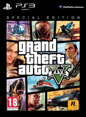 Grand Theft Auto 5 (GTA V) Special Edition (PlayStation 3), Spelcomputers en Games, Games | Sony PlayStation 3, Verzenden, Gebruikt