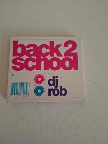 Back 2 school  DJ Rob, Cd's en Dvd's, Verzenden, Nieuw in verpakking