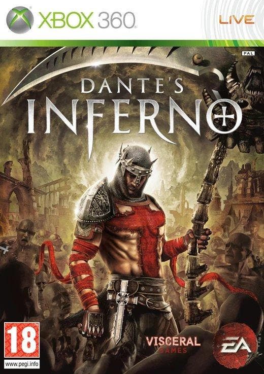 Xbox 360 Dantes Inferno, Spelcomputers en Games, Games | Xbox 360, Zo goed als nieuw, Verzenden