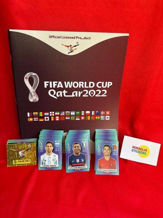 Qatar 2022 Panini Empty album + complete loose sticker set -, Verzamelen, Stickers