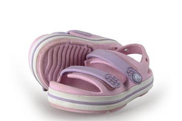 Crocs Sandalen Meisjes in maat 22 Roze, Crocs, Verzenden, Jongen of Meisje, Schoenen
