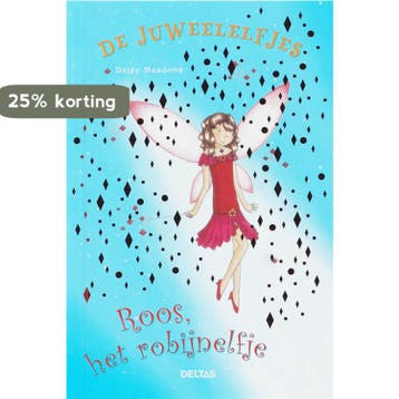 Roos, het robijnelfje / De juweelelfjes - D. Meadows, Boeken, Verzenden, Zo goed als nieuw, D. Meadows