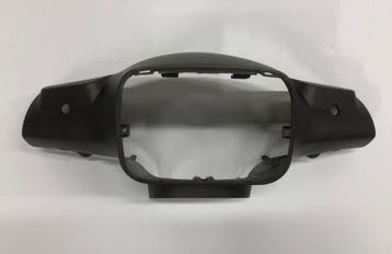Koplampkap vierkant Mat Zwart Riva s/VX50 s/vespa look sport, Verzenden, Nieuw