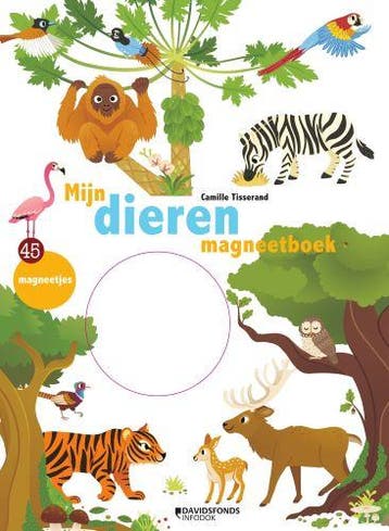 Mijn dieren magneetboek - Camille Tisserand 9789002273681, Verzenden, Gelezen, Camille Tisserand
