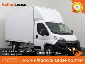 Opel Movano Bakwagen L5 H1 2023 Diesel Handgeschakeld, Auto's, Opel, Zwart, Movano, Wit, Nieuw