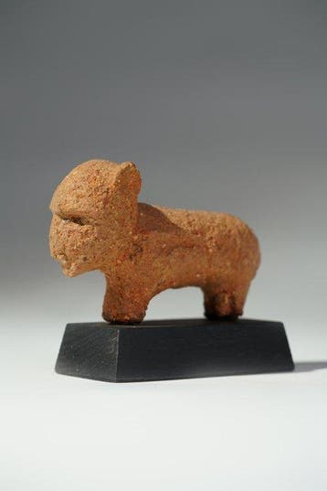 Een beeld uit terracotta. - Nok - Nigeria (Zonder
