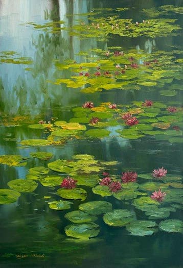 Emre Kinali - The Pink Water Lilies