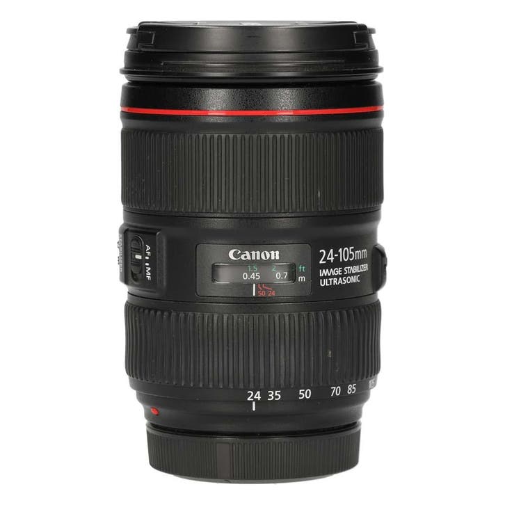 Canon EF 24-105mm f/4L IS USM II met garantie, Audio, Tv en Foto, Fotografie | Lenzen en Objectieven, Gebruikt, Ophalen of Verzenden