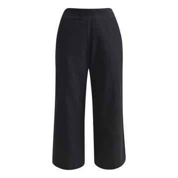 Milano Italy • zwarte broek • 36, Verzenden, Zwart, Maat 36 (S), Milano Italy