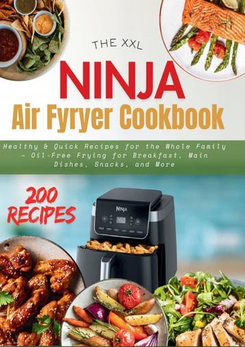 The Xxl Ninja Air Fryer Cookbook | Nina Kross | Nieuw, Ophalen of Verzenden, Nieuw, Nina Kross