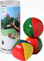 3 Jongleerballen (5 cm) | Longfield - Hobby Artikelen, Verzenden, Nieuw