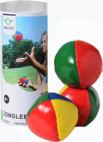 3 Jongleerballen (5 cm) | Longfield - Hobby Artikelen, Verzenden, Nieuw