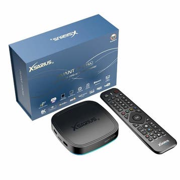 Xsarius Avant 4+ Ultra 8K Android IPTV box | PremiumTV+, Ophalen of Verzenden, Nieuw, HDMI, Minder dan 500 GB