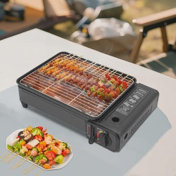 Draagbare Gas BBQ Grill & Kooktoestel - 2.2KW Outdoor Campin, Verzenden, Nieuw