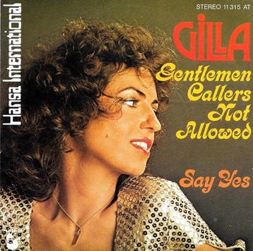Single vinyl / 7 inch - Gilla - Gentlemen Callers Not All..., Cd's en Dvd's, Verzenden, Zo goed als nieuw