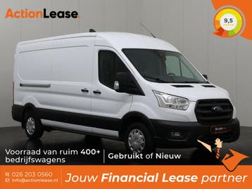 Ford Transit Bestelbus L3 H2 2023 Diesel Handgeschakeld, Zwart, Wit, Nieuw, Dealer onderhouden