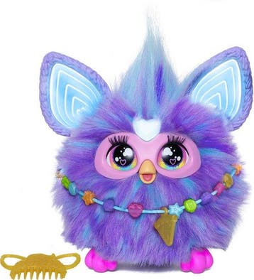 Furby Paars - Franstalig (Poppen & Knuffels), Kinderen en Baby's, Speelgoed | Knuffels en Pluche, Verzenden, Nieuw