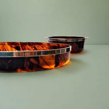 Dienblad (2) - Lucite - Dior Home Style dienblad, Nieuw