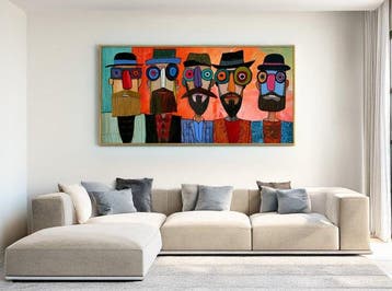 Felix van Horst - Bearded Brigade (XXL), Antiek en Kunst