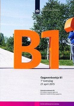 Centrale Eindtoets opgavenboekje B1 2015, Verzenden, Nieuw