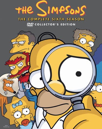 dvd film box - The Simpsons - seizoen 6 - The Simpsons -..., Verzenden, Zo goed als nieuw