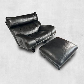 Poltrona Frau - Tito Agnoli - Fauteuil (2) - lounge Walse