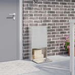 vidaXL Pakket inwerp box Zilver 44 x 22 x 82 cm Roestvrij, Verzenden, Nieuw