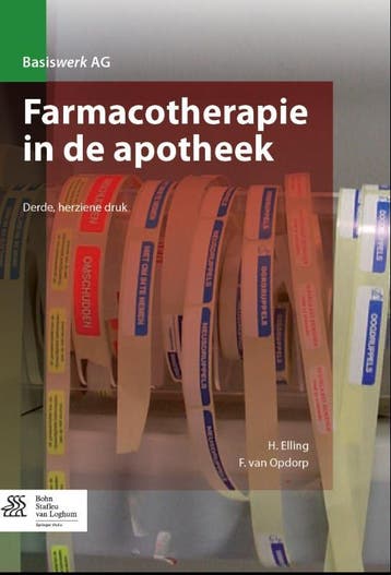 Farmacotherapie in de apotheek 9789031398720, Verzenden, Zo goed als nieuw