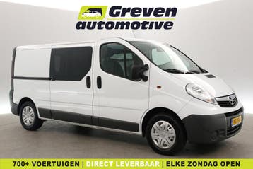Opel Vivaro 2.0 CDTI L2H1 | Airco | Cruise | Navi | Trekhaak, Euro 5, Wit, Nieuw, Opel