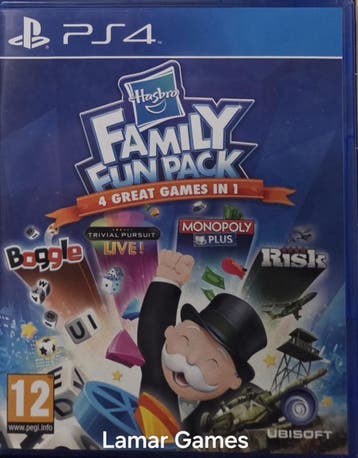 Hasbro Family Fun Pack (ps4 tweedehands game), Ophalen of Verzenden, Zo goed als nieuw
