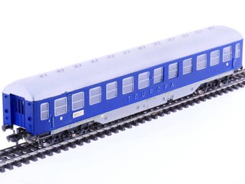Schaal H0 Fleischmann 1509 DB Touropa slaaprijtuig #1430, Gebruikt, Fleischmann, Overige typen, Ophalen of Verzenden