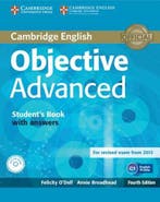9781107657557 Objective Adv - fourth edition for revised ..., Verzenden, Zo goed als nieuw, Felicity O'Dell