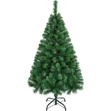 2dekans | Yaheetech Kunstkerstboom 124 cm – Voorzien Van 208, Ophalen of Verzenden, Zo goed als nieuw
