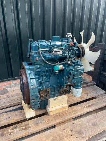 Kubota D1105 motor compleet en goed !, 4 cilinders