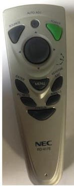 Afstandsbediening Nec rd-417e, Ophalen of Verzenden, Nieuw, Origineel