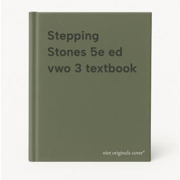 Stepping Stones 5e ed vwo 3 textbook 9789001833848, Verzenden, Gelezen