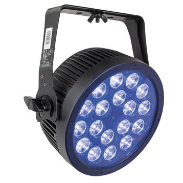 Showtec Compact Par 18 Q4 - zwart, Verzenden, Nieuw