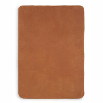 Ledikant deken Jollein Caramel 100 x 150 cm caramel, Kinderen en Baby's, Kinderkamer | Beddengoed, Bruin, Jongetje of Meisje, Nieuw