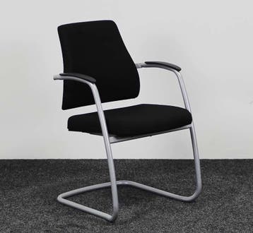 BMA Axia Visit Vergaderstoel - Zwart, Ophalen of Verzenden, Gebruikt
