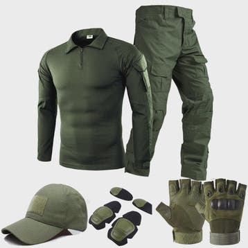 Tactisch Camouflage Uniform Set: Shirt & Broek voor Outdoor, Verzenden