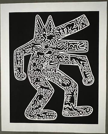 Keith Haring (1958-1990) - Dog