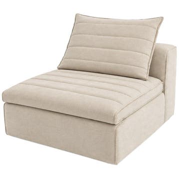 Fauteuil Horizontale Streep, 100 tot 125 cm, Ophalen of Verzenden, Zo goed als nieuw, 75 tot 100 cm