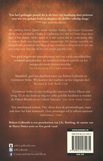 Zijderups / Cormoran Strike / 2 9789022574935, Verzenden, Gelezen, Robert Galbraith