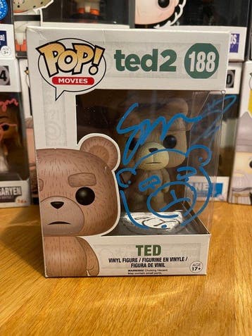 Funko - Funko Pop Ted 2 – Funko Pop! #188 signed by Seth