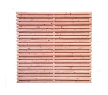 Douglas lattenscherm rhombus onbehandeld - 180 x 180 cm, Tuin en Terras, Schuttingen, Nieuw