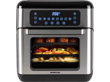 Inventum GF1200HLD - Heteluchtfriteuse - 12L - RVS, Verzenden, Nieuw