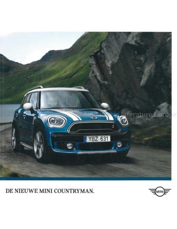 2016 MINI COUNTRYMAN BROCHURE NEDERLANDS, Nieuw, Author
