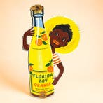 Florida Boy Orange - Emaille plaat - Emaille
